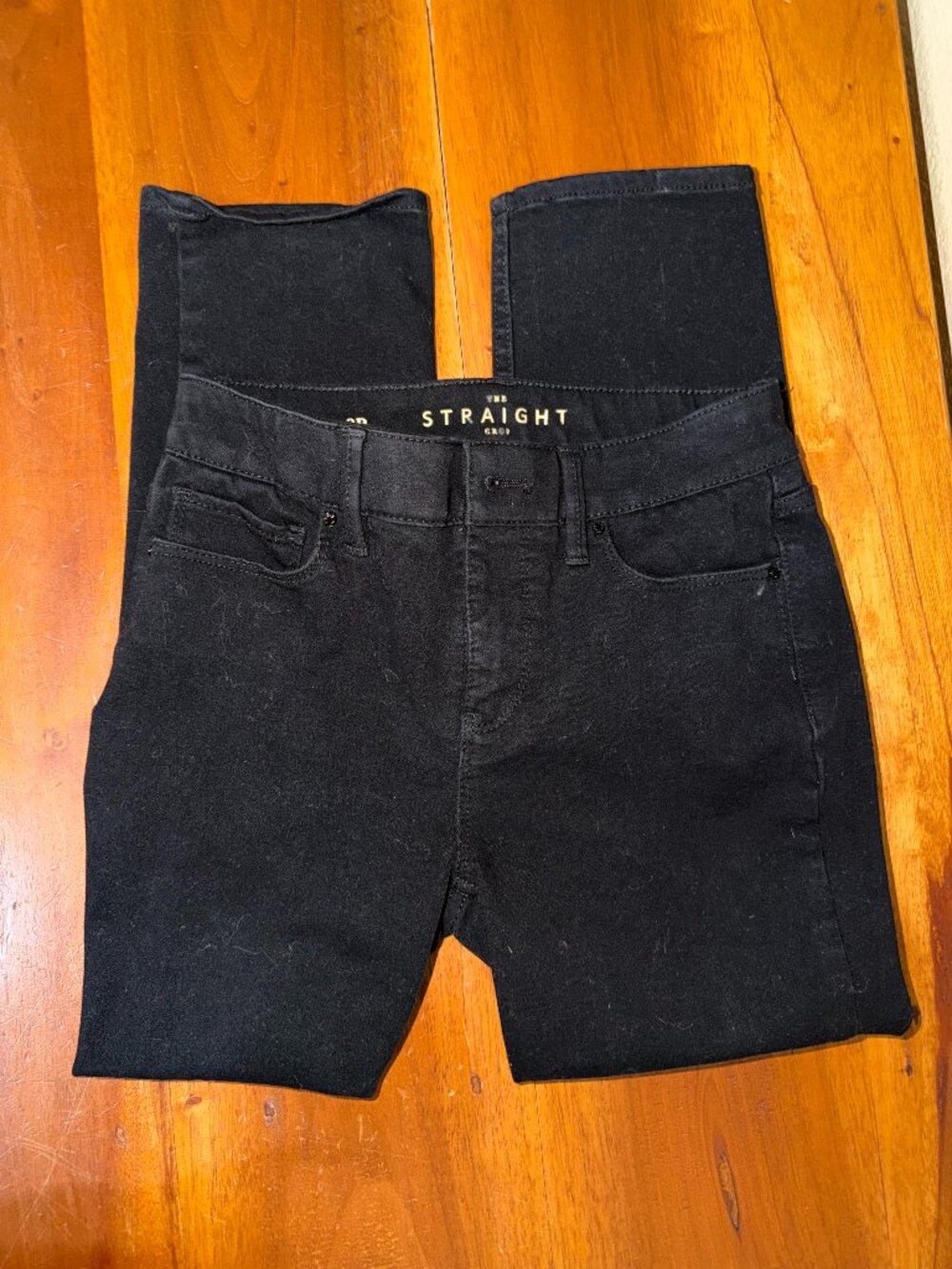 White House Black Market The Straight Crop Black Jeans - Size 2P